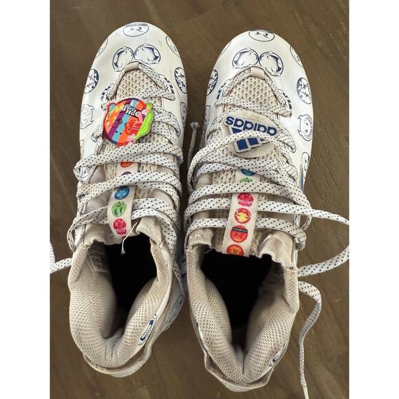 Adidas Freak 22 Big Mood EmojiDSG SM Football Cleats Size 7 Men Blue White - Picture 1 of 5